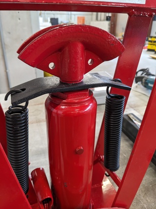 Hydraulische pijpenbuiger, 12 ton