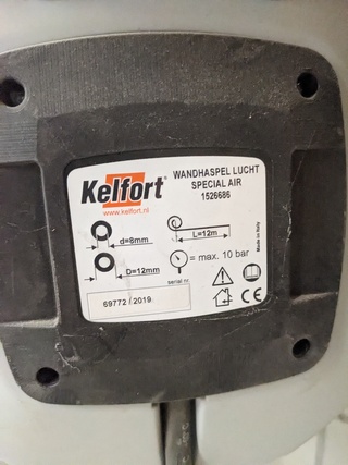 2x Luchtslanghaspel Kelfort
