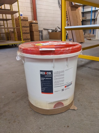 Emmer a 30 kilo PVAc witte lijm Redocol, Combicoll super-N D3
