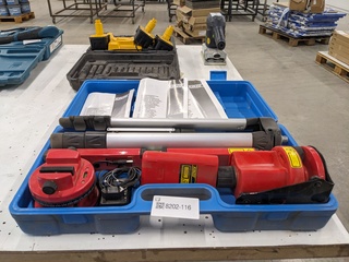 Bouwlaser op statief Kinzo, 12W302