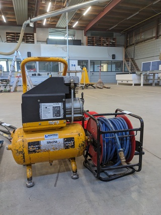 Compressor met luchtslanghaspel Mecha Concorde, CT10