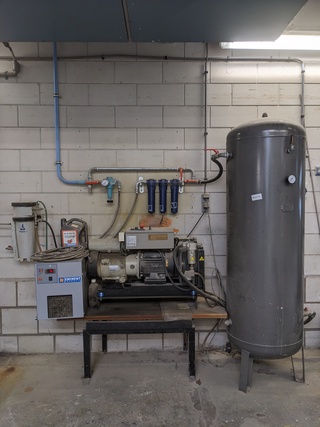 Compressor opstelling, Mattei, ERC504H, 2001