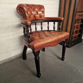 Eetkamerstoel Chesterfield, Gainsborogh , bruin