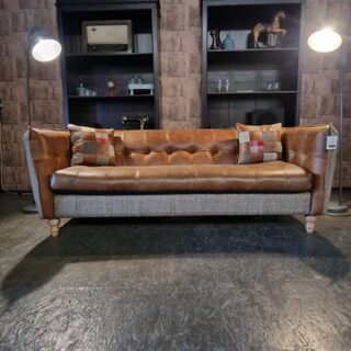Bank Chesterfield, Harris Tweed , bruin
