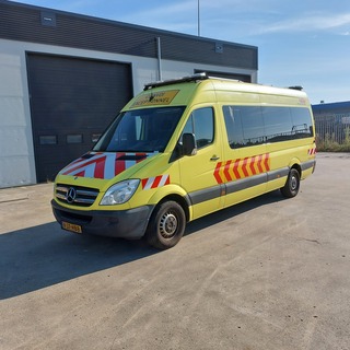 Bedrijfswagen, Mercedes-Benz, Sprinter, Geel, 2013