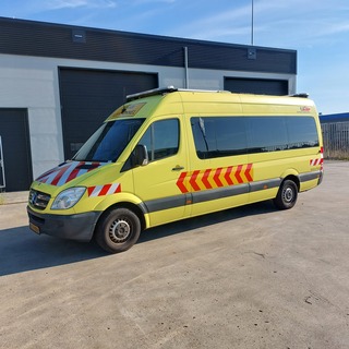Bedrijfswagen, Mercedes-Benz, Sprinter, Geel, 2013