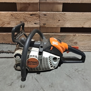 2x Benzine kettingzaag, STIHL, MS 192C & MS 201 TC