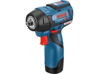 Bosch Accu-slagmoersleutel GDS 12V-115 met 2 x 3,0 Ah Li-Ion accu L-BO