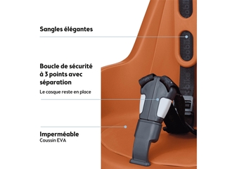 Bobike One Mini Fietsstoeltje Voor  Choc Brown