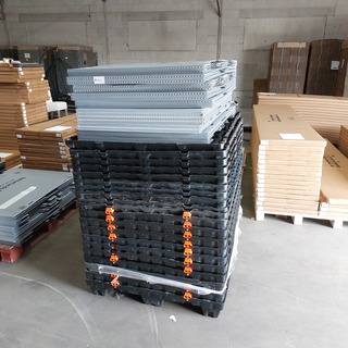 Ca. 10x Uni pack, 120x100x93,3 cm