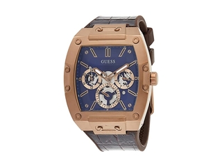 Guess Phoenix Horloge Heren Analoog Kwarts Roestvrij Staal Band GW0202