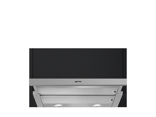 SMEG KSET666XE  Afzuigkap  Vlakschermkap  60 cm  RVS