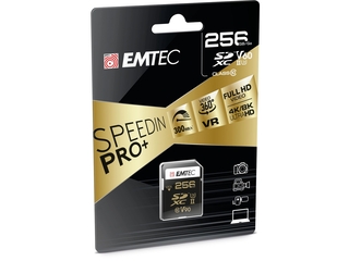 Emtec SDXCkaart UHSII U3 V90 SpeedIN Pro+ ECMSD256GUHS2V90 Geheugenkaa