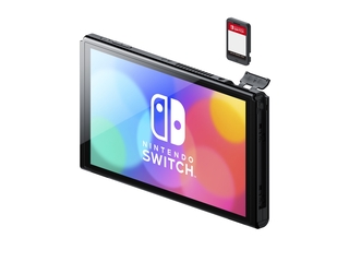 Nintendo Switch Console OLED-model Blauw / Rood