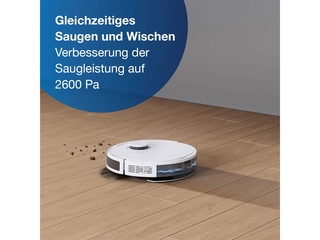 Ecovacs DEEBOT N8 PRO CARE Robotstofzuiger 2600Pa 3Dobstakelherkenning
