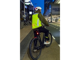Abus HudY  Fietshelm Signal Yellow M 54 – 58 cm