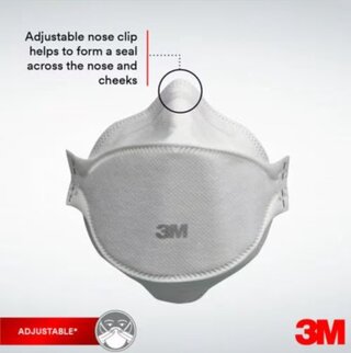 ca.880x Stofmasker | Mondmasker | Mondkapje 3M, FFP2 3M Aura 9320+