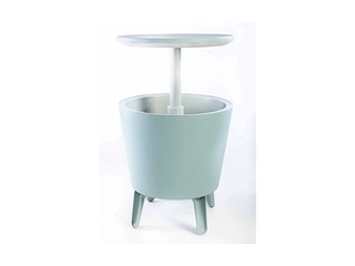 Keter Coolbar Partytafel  49.5×49.5x57cm-84.5cm  30 L  Blauw