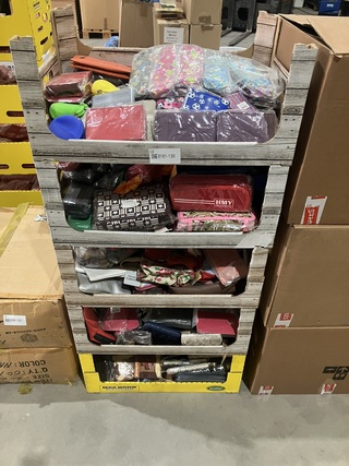 5x Dozen tasjes/etuis en portemonnees