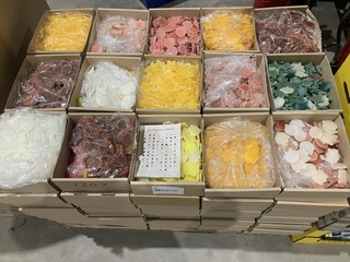 Ca. 120x Dozen waxmelts