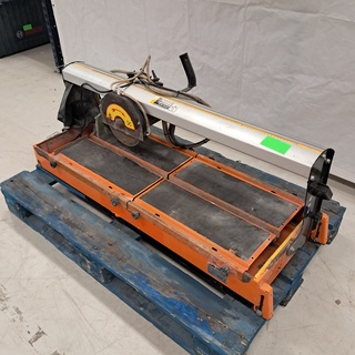 Tegeltafelzaag verstelbaar groot L=950mm/H40mm ~ Battipav, VIP 290, bo
