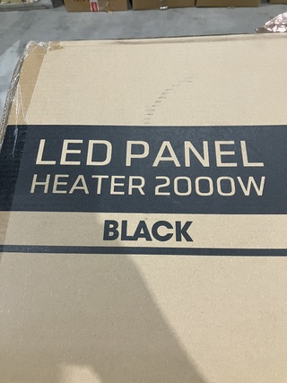 9x Retourgoederen LED panel heaters