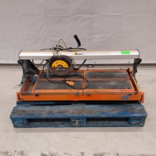 Tegeltafelzaag verstelbaar groot L=950mm/H40mm ~ Battipav, VIP 290, bo