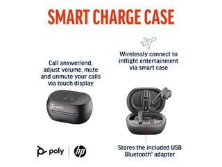Poly Voyager FREE 60+Bluetooth Headset met microfoon