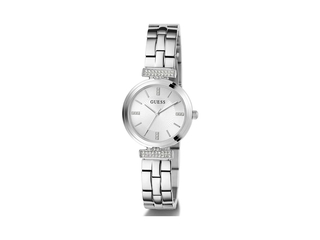 Guess Array GW0762L1 Horloge Staal Zilverkleurig  28 mm