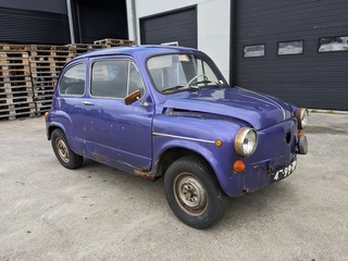 Oldtimer personenauto, FIAT, 600L, 1972