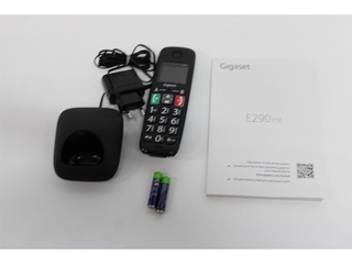 Gigaset E290EHX Draadloze handset voor senioren om verbinding te maken