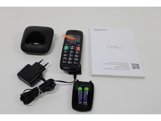 Gigaset E290EHX Draadloze handset voor senioren om verbinding te maken