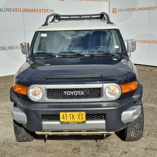 Personenauto, Toyota, FJ Cruiser, zwart, 2006