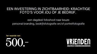 Dagdeel fotoshoot twv €500 , Fotoshoot naar keuze personal branding, b