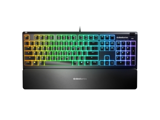 Steelseries APEX 3 Toetsenbord USB AZERTY Frans Zwart