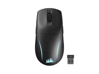 Corsair M75 Draadloze Gaming Muis Optisch 89 gram 26.000 DPI Zwart