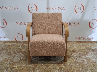 Design fauteuil Mazo, Arch Lounge Upholstered 10520, Taiga 10946.49 ro