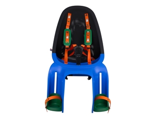 Qibbel Air Fietsstoeltje Achter Bagagedrager bevestiging Nijntje Blauw