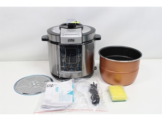 Winning Star Elektrische Multicooker 6 Liter Zilver