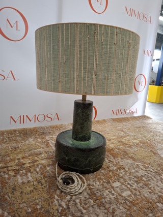 Design tafellamp  Franka van de Ven, donker groen