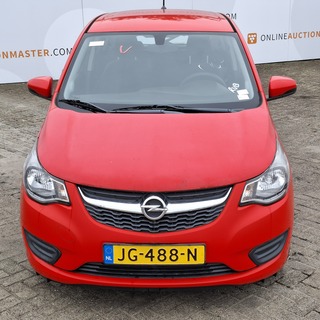 Personenauto, Opel, Karl 1.0, rood, 2016