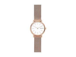 Skagen Signatur SKW2694 Horloge  30 mm RVS Rosé
