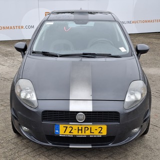 Personenauto, Fiat, Grande Punto 1.4, grijs, 2009