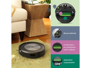 Roomba j7 (j7156) Robotstofzuiger Herkent en vermijdt objecten zoals o