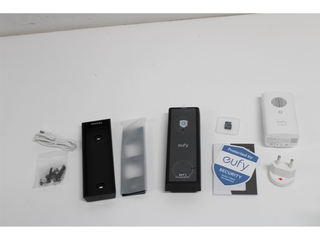 Eufy Video Doorbell C30 + Chime  Zwart