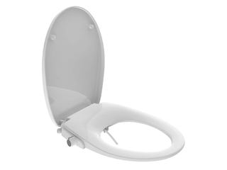 Eisl Bidet Douche WC-zitting Opzetstuk Soft Close Afklikbaar Wit