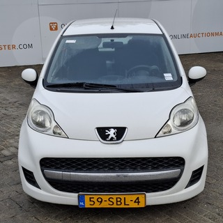 Personenauto, Peugeot, 107 1.0-12V XS, wit, 2011