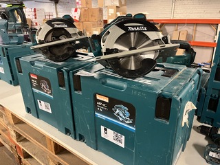 2x Cirkelzaag in m-box Makita, DHS630ZJ