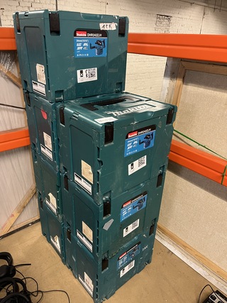 7x Makita m-box
