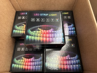 12x Led rgb strip 5 meter